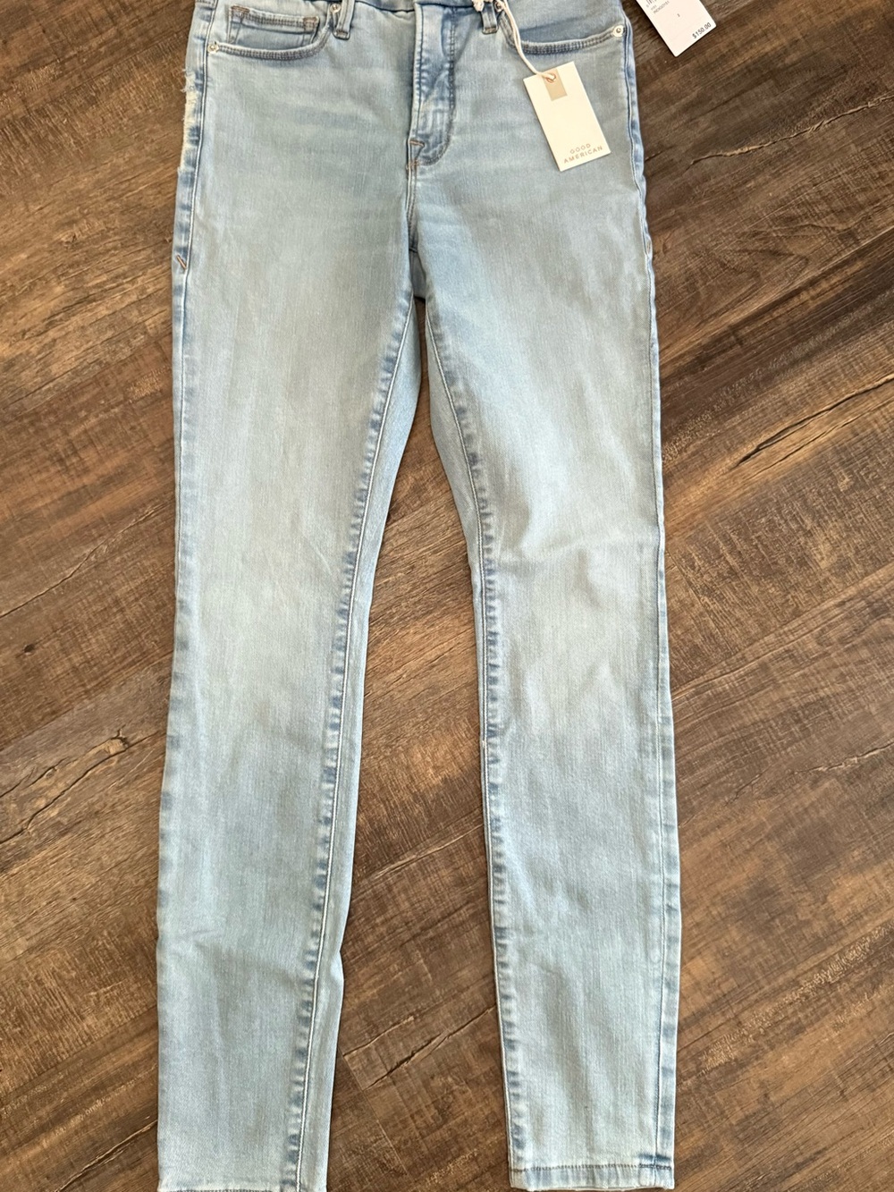 Good American Light Blue Skinny Jeans